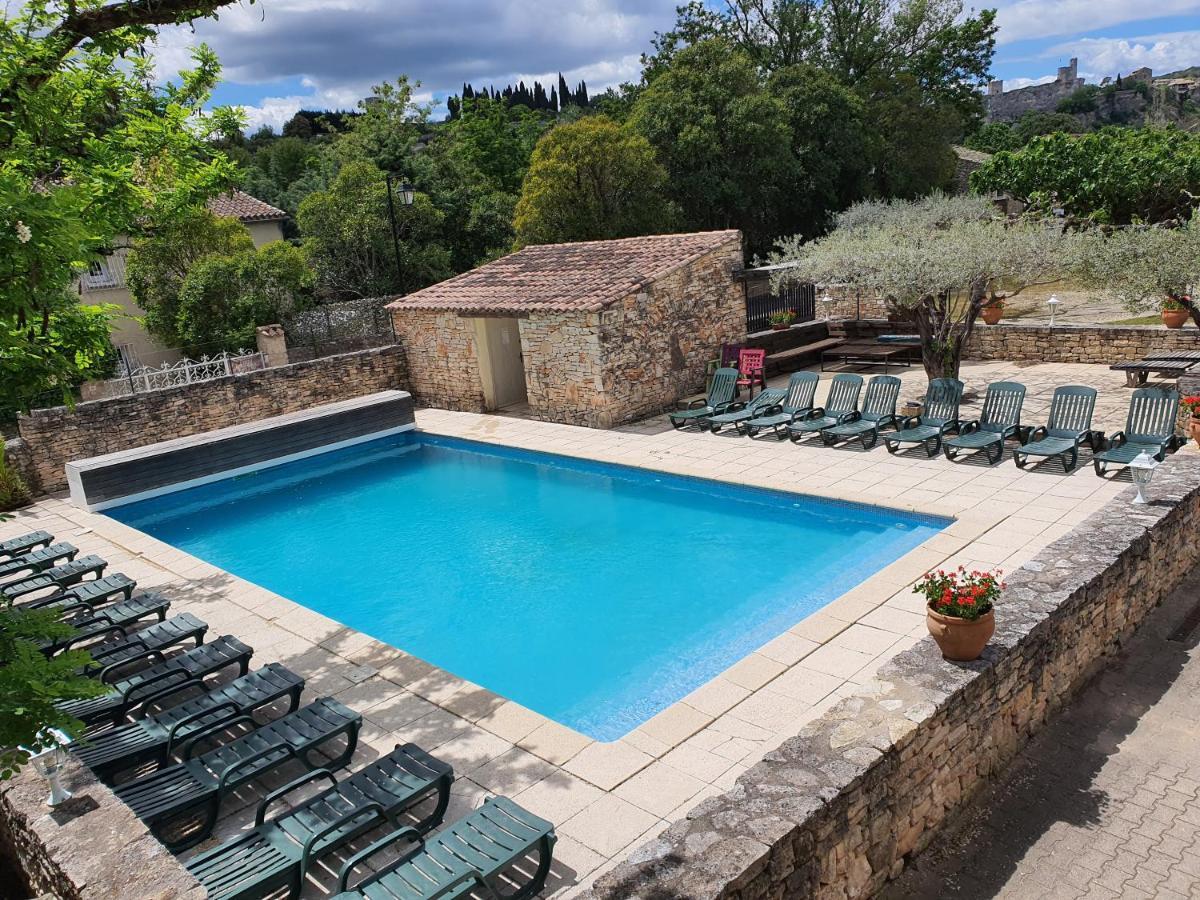 Logis Hotel Restaurant L'Escarbille Saint-Martin-d'Ardeche Exterior foto